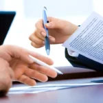 Person completing a Canada Express Entry immigration application